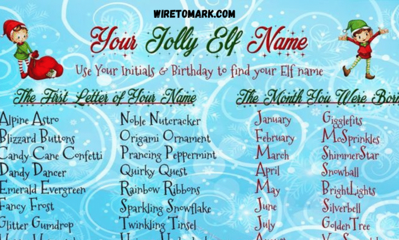 elf name generator