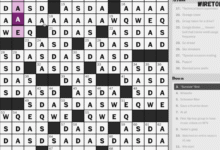 washington post crossword