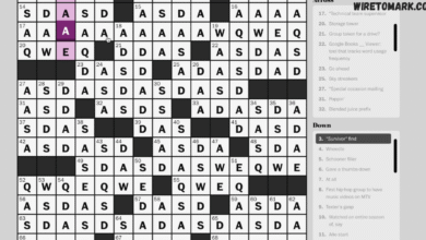 washington post crossword