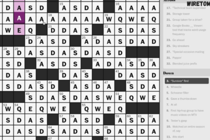 washington post crossword