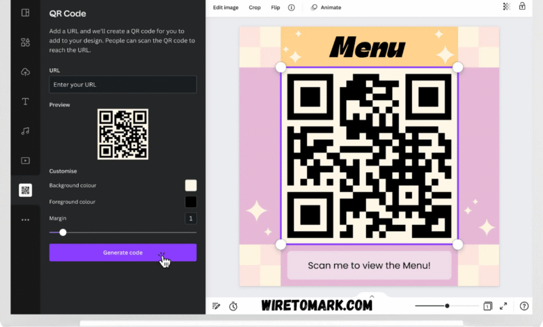 canva qr code generator