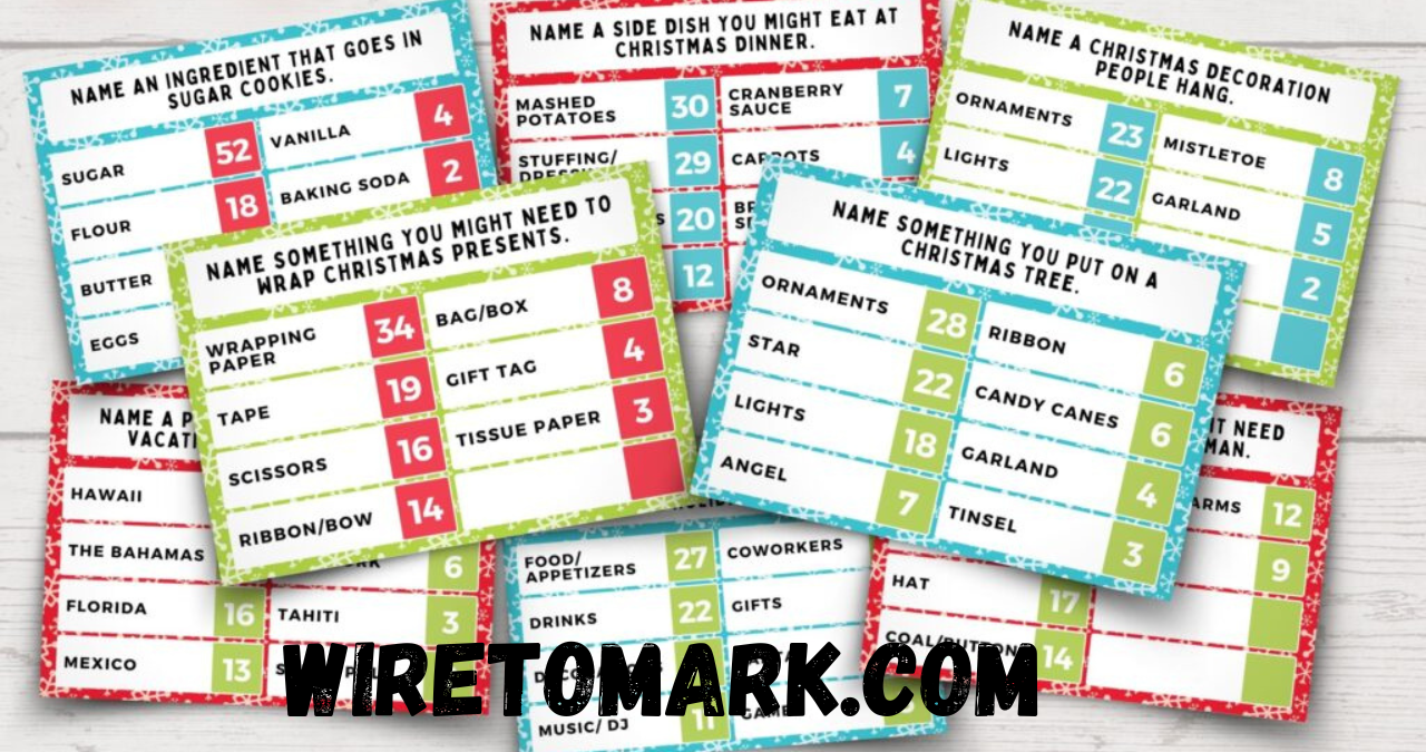 family feud questions