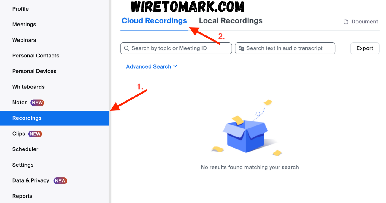 where do zoom recordings go