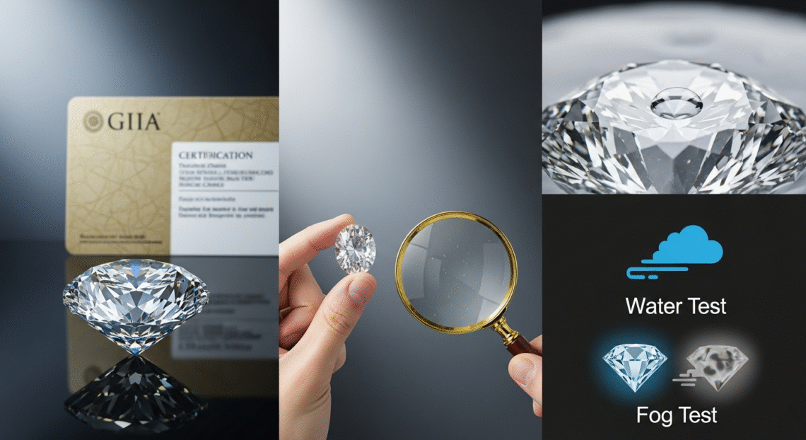 How to Tell if a Diamond is Real
