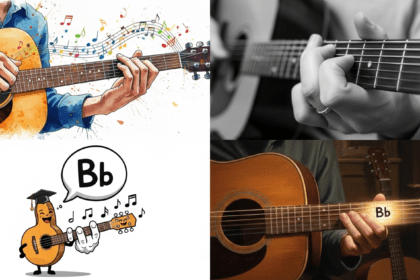 B Flat A Guitar Chord