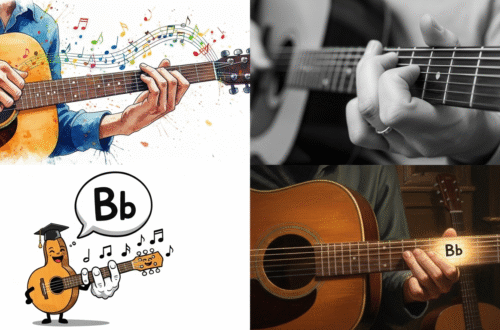 B Flat A Guitar Chord