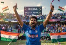 India South Africa Score