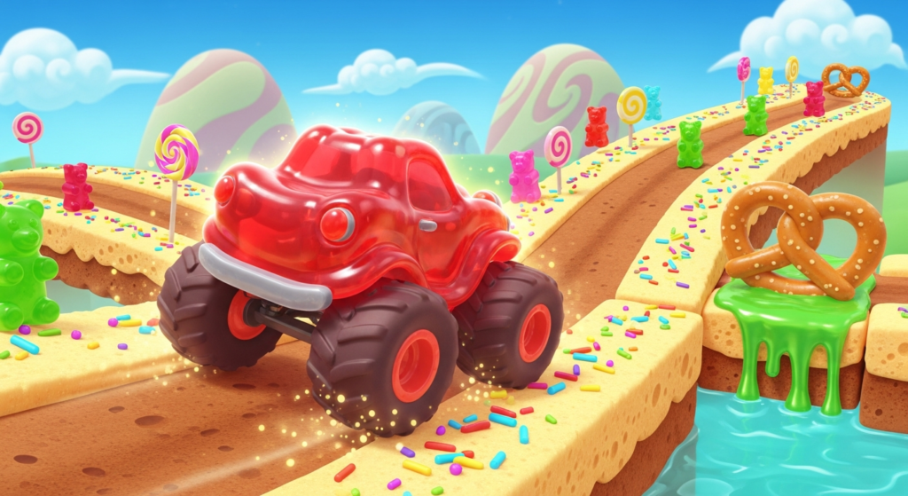 Master the Fun of Jelly Truck: Bounce, Drive, and Conquer!
