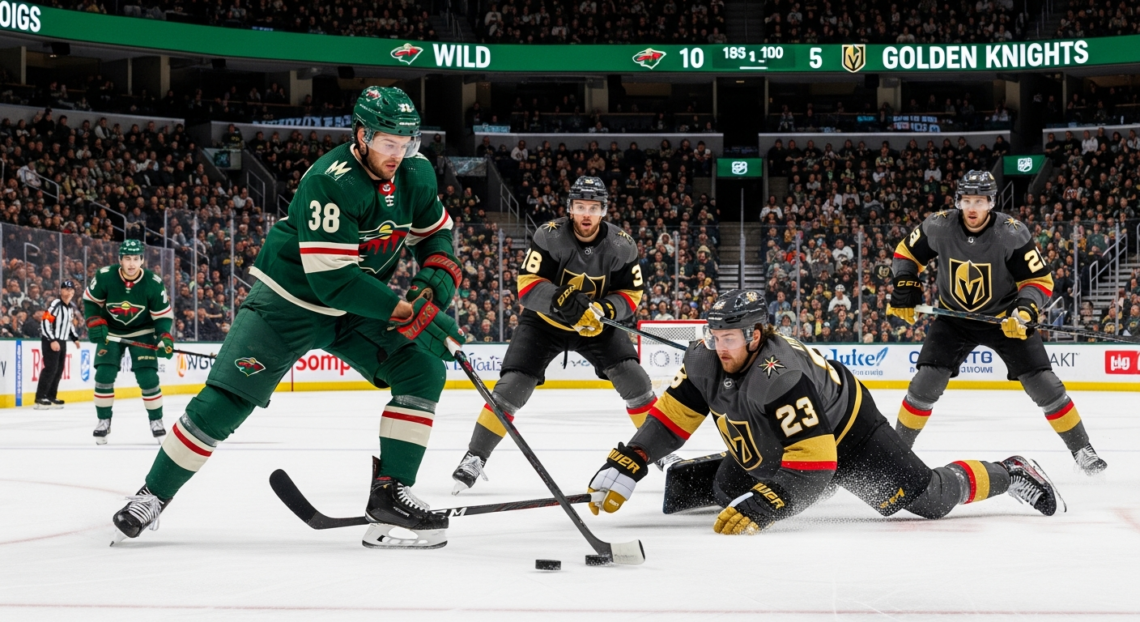Wild vs Golden Knights