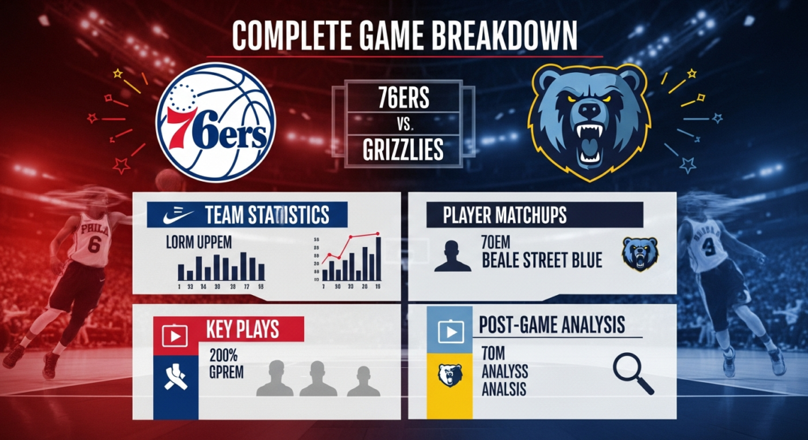 76ers vs Grizzlies
