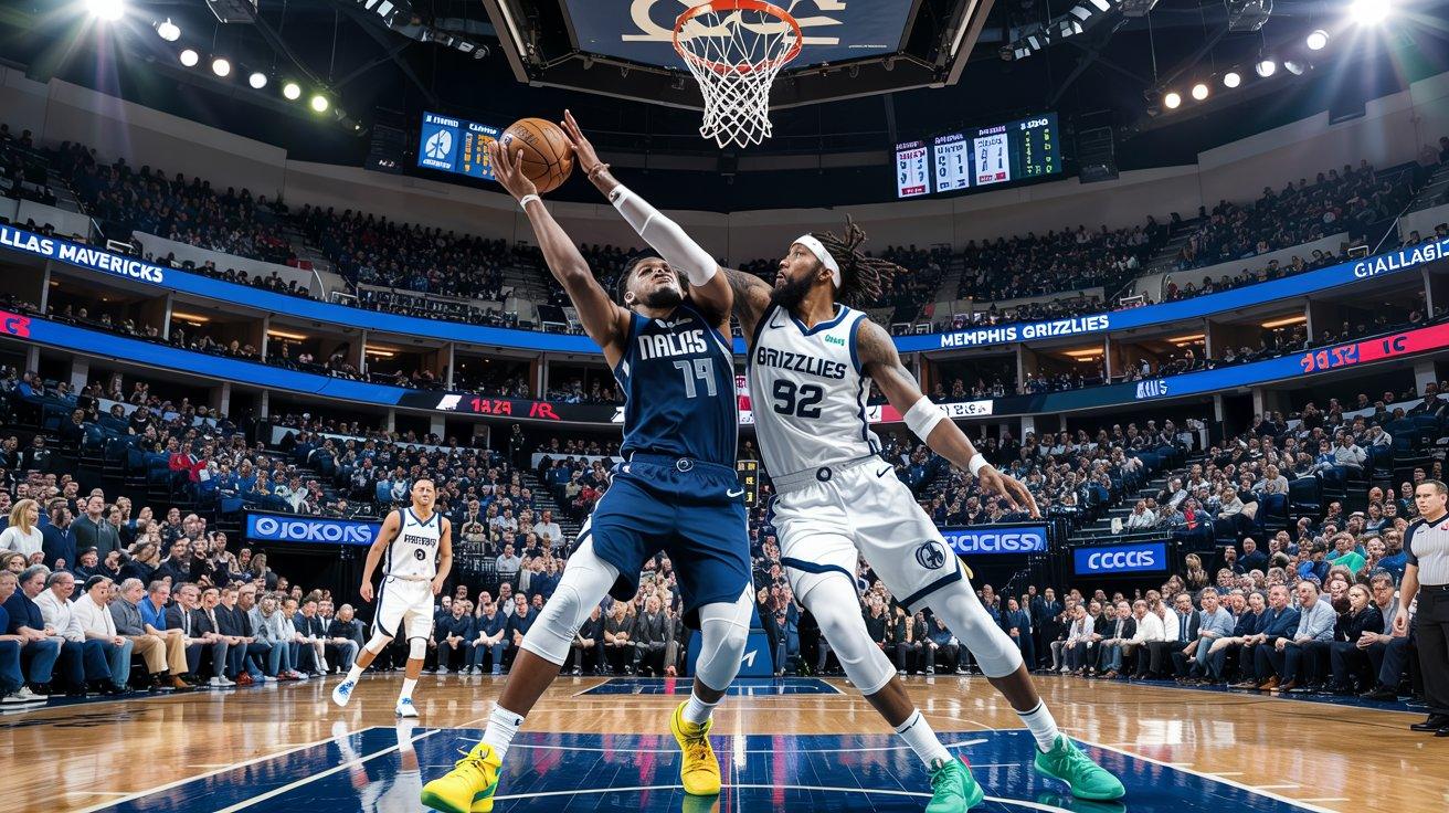 Dallas Mavericks vs Memphis Grizzlies Timeline