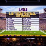 LSU football schedule 2025