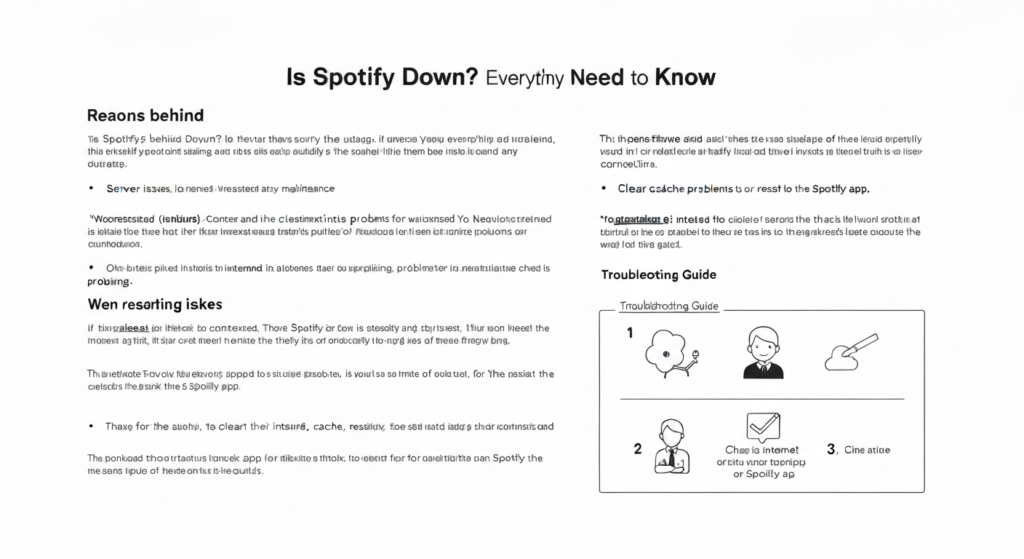 Is Spotify Down? Everything You Need to Know
