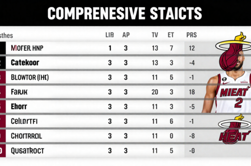 Detroit Pistons vs Miami Heat Match Player Stats