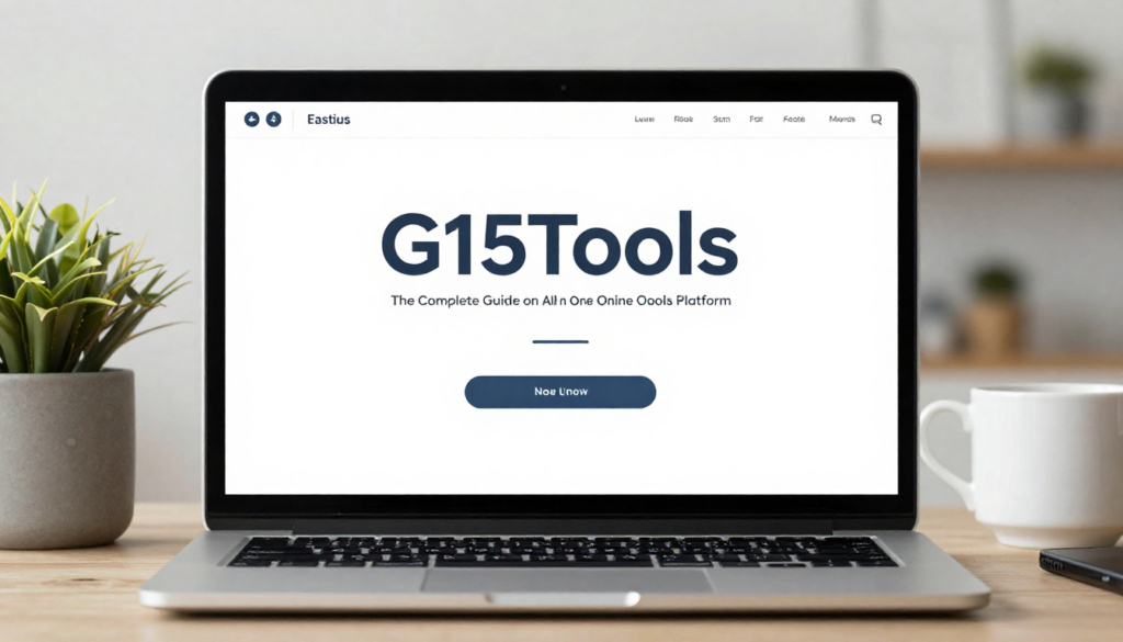 G15Tools.com: The Complete Guide to an All‑In‑One Online Tools Platform