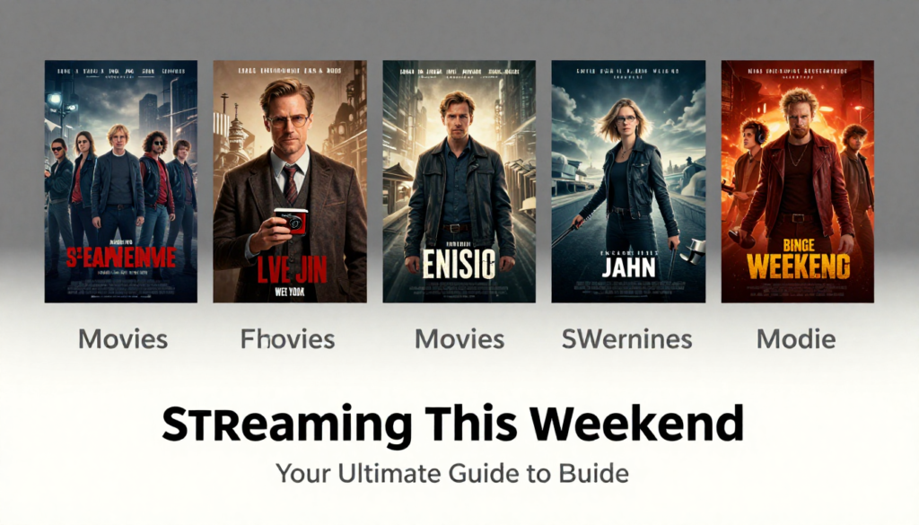 Movies Streaming This Weekend: Your Ultimate Guide to Binge-Watching