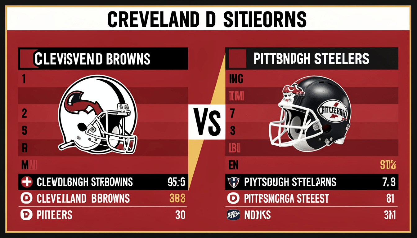 cleveland browns vs pittsburgh steelers stats