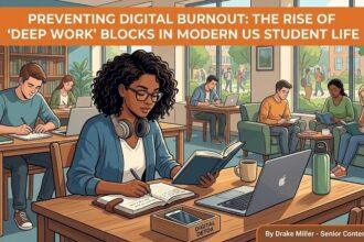Preventing Digital Burnout: The Rise of “Deep Work” Blocks in Modern US Student Life