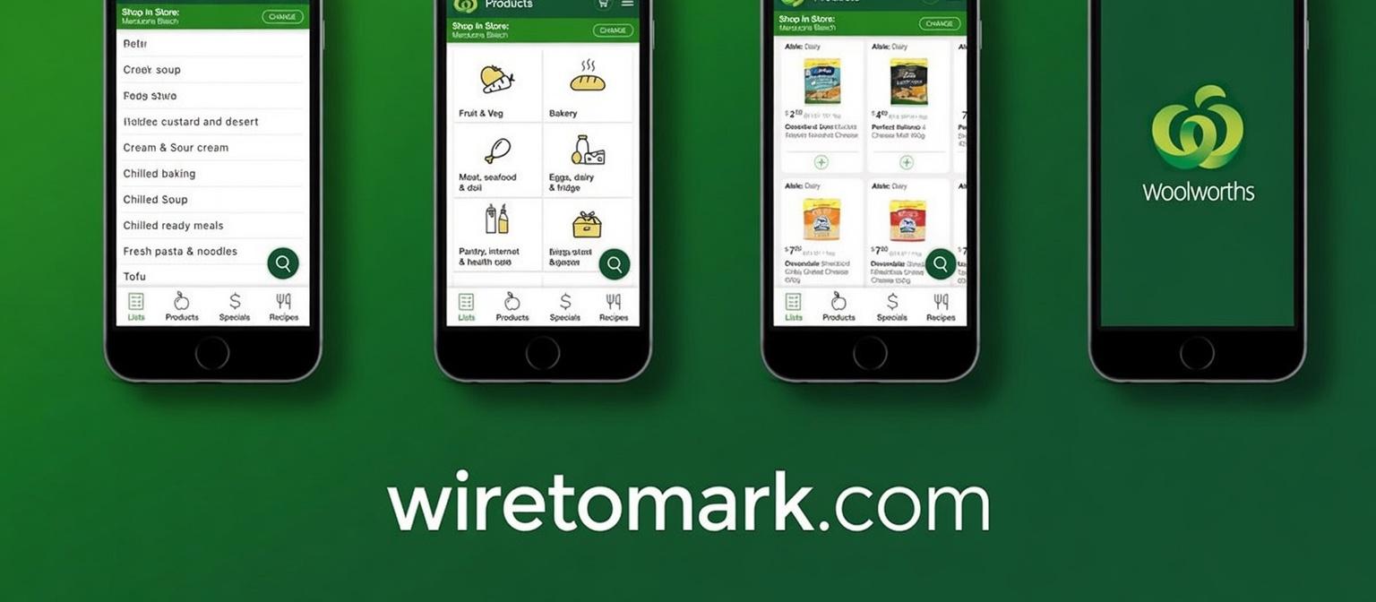 woolworths app